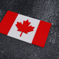 CANADA FLAG Fridge/Toolbox Magnet