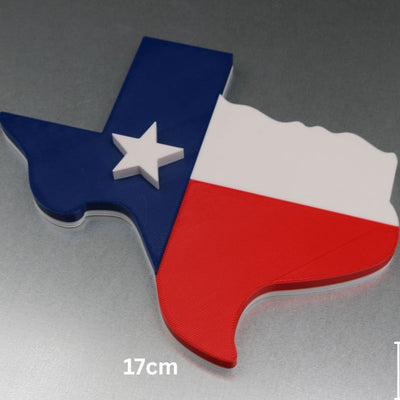 TEXAS FLAG Fridge/Toolbox Magnet